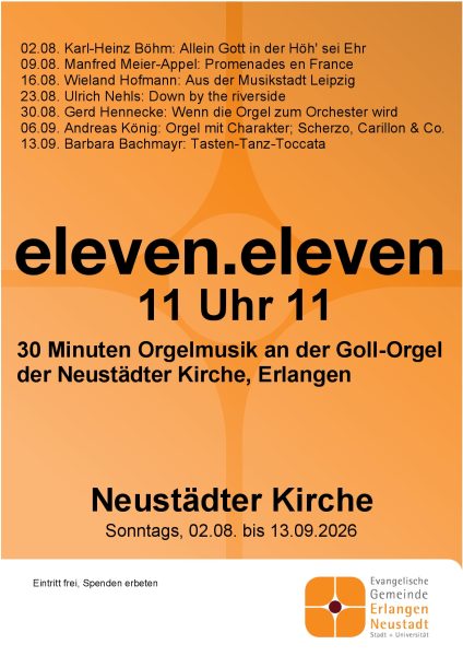 plakat eleven.eleven 2026 gelb p